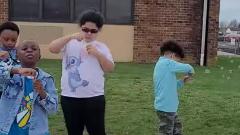 Blowing Bubbles for Austim Awareness 2025